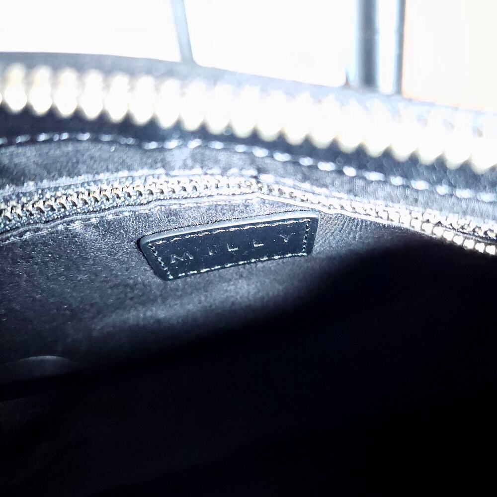 Milly Purse Blue Holographic Iridescent Y2K Party Chain Strap Crossbody Bag - Picture 10 of 11